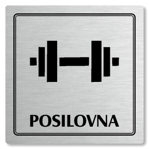 Piktogram Posilovna